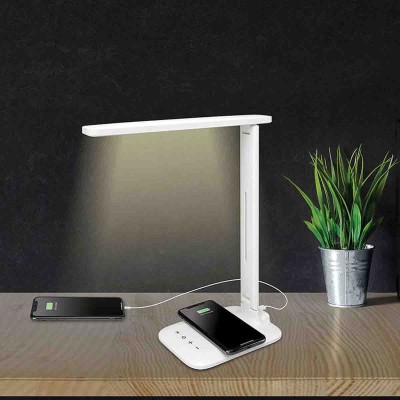 Usb Direct Led Light Blanc Avec Chargeur de Téléphone Sans Fil