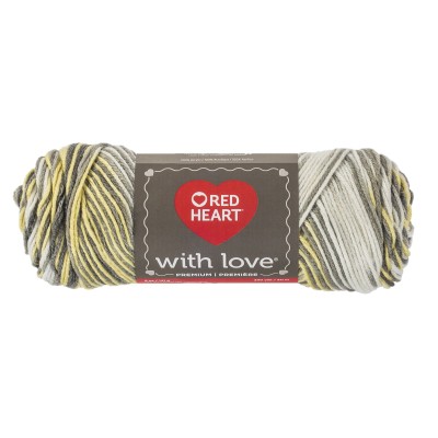 Red Heart With Love 198g Lemon Drop