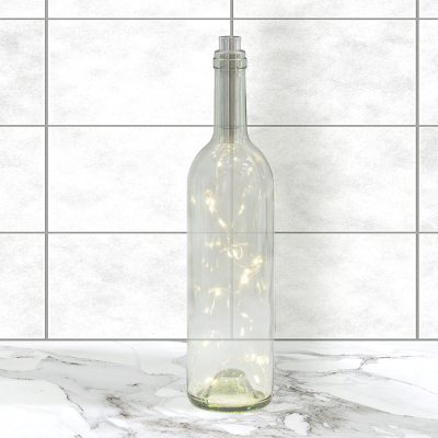 Bouteille à led