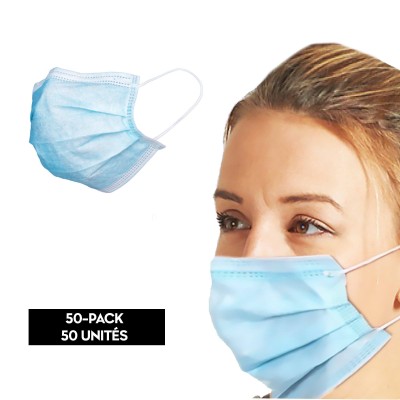 Disposable Protective Masks - Pack of 50 
