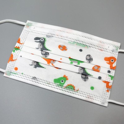 Kids Facemask 50pk Disposable W/earloop