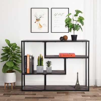 Metacritic Accent Shelf With Metal Frame And MDF Shelves