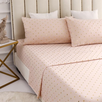 Sheet Set Metallic Print Microfiber
