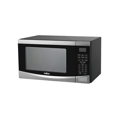 Salton Microwave 0.9cu Ft Stainless 900 Watts