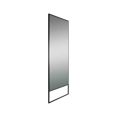 Miroir noir mat  19.36x63.93in Samson Leaner