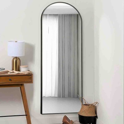 Miroir avec cadre en aluminium