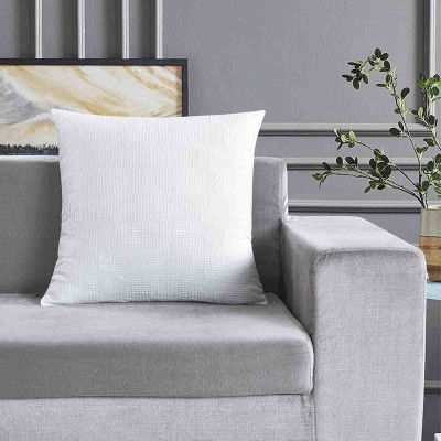 LAUREN TAYLOR - Coussin MILA en damier gaufré