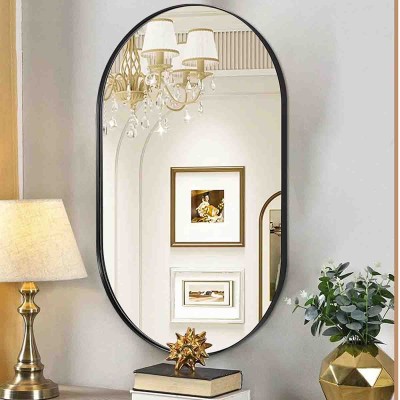 Lauren Taylor - Aluminum Oval Frame Mirror