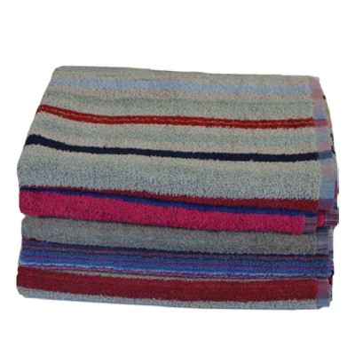 Multi Stripe Bath Towel 27x54in