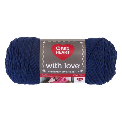 Red Heart With Love 198g  Navy