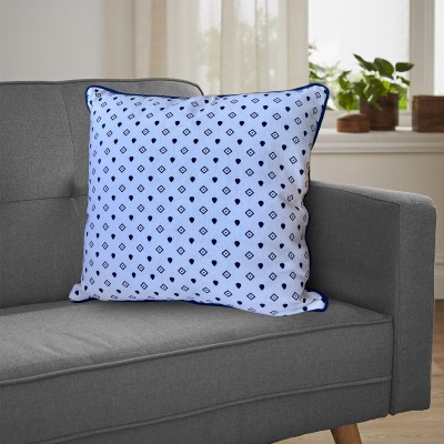 Naya- Cushion Blue Cotton Printed