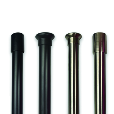 Pole Set Black Basic Falt