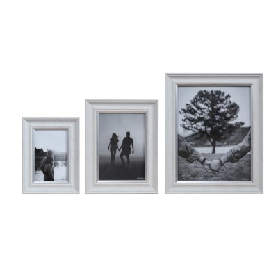 LAUREN TAYLOR - Photo Frame Ps White Wood Look
