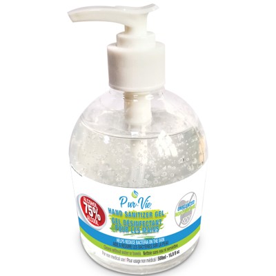 Désinfectant pour les mains Pur Vie 500Ml