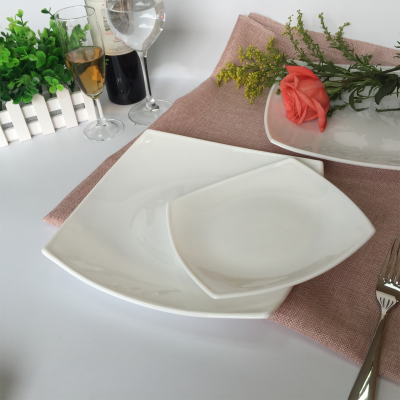 Opaline Diner Soft Square Plate
