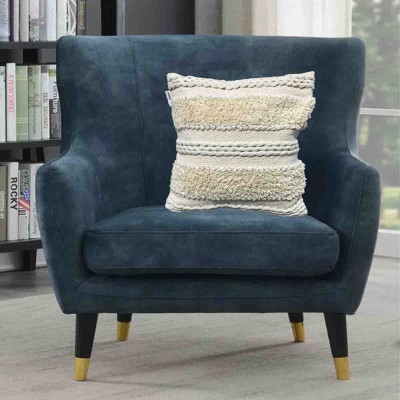 LAUREN TAYLOR - Coussin carré en coton OSCAR