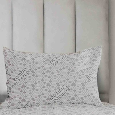 W Home - Oreiller tricoté en bambou et charbon de bois