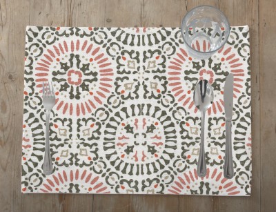 Collection Tenner - Napperons de table imprimés 4 pièces