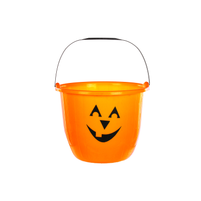 Pumpkin Treat Pail Orange