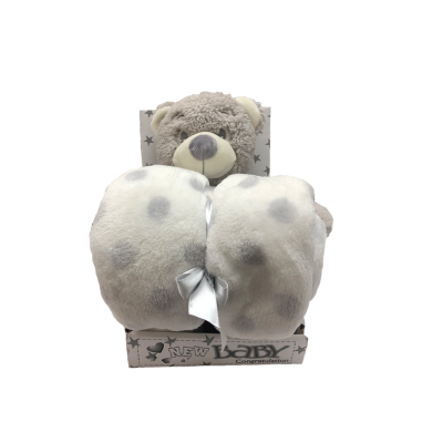 Animal Plush With Blanket