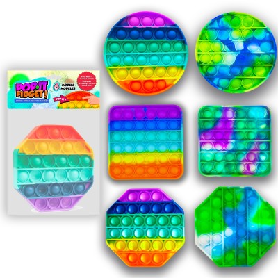 Pop It Fidget Serie 3 DYE & Rainbow