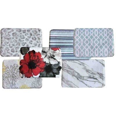 Tapis imprimé en mousse à mémoire de forme