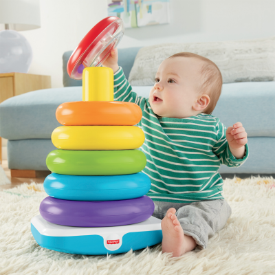Fisher Price- Pyramide A Empiler Geante