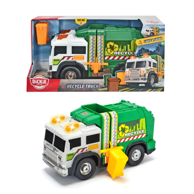 Dickie Toys - Ensemble de camions de recyclage
