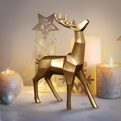 Cerf en résine