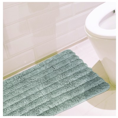 Lauren Taylor - Plushed Bath Mat With Anti Slip