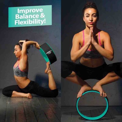 Urbnfit Yoga Wheel And Strap