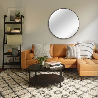 Mirror Round 60cm Aluminum