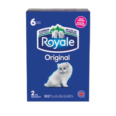 Royale 6pk Facial Tissue 2 Ply-100u.