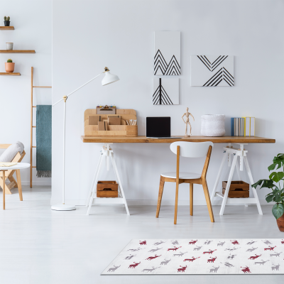 AVA - Tapis en PVC 50x80 cm | Rustic Cabin