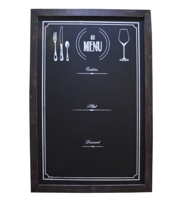 Au Menu Chalkboard
