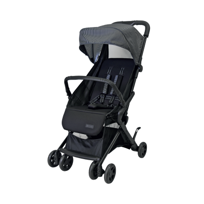 Safety 1st | Poussette cube compacte | rayures noires et grises