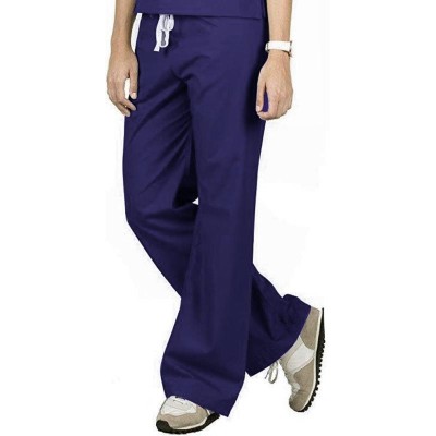 Navy Blue Pull On Scrub Pants