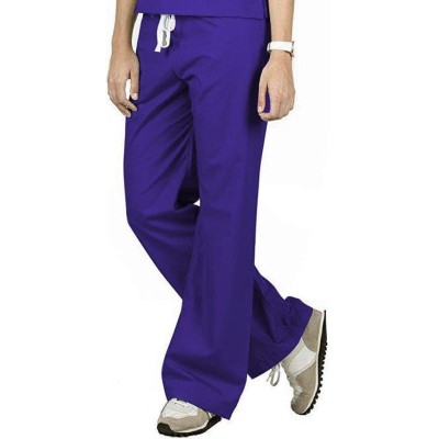 Royal Blue Pull On Scrub Pants