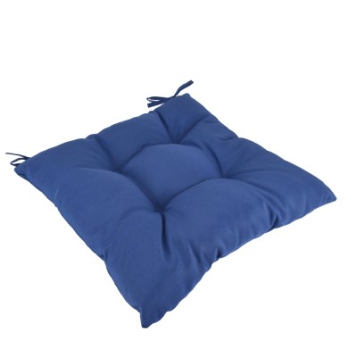 Éloïse - Ensemble de 2 coussins de chaise d'extérieur | bleu marine