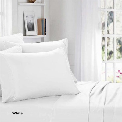 Organic Cotton White Duvet Cover Set