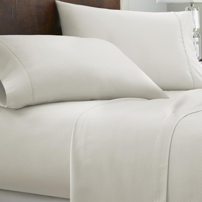 Ensemble de draps en microfibre gaufrée