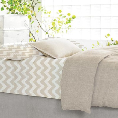 Drap Microfibre Premium Bamboo Comfort Chevron Printed