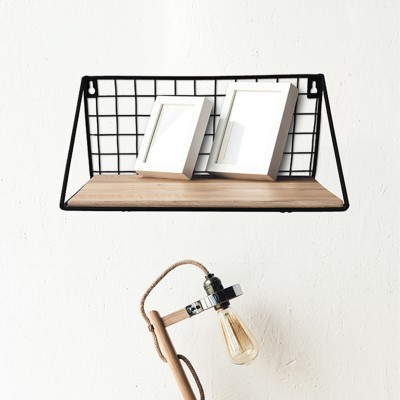Etagère grillagée 14x30x11.5