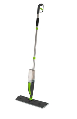Spray Mop manche en aluminium vert et gris