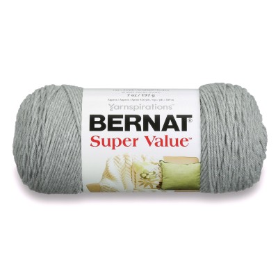 Bernat  Super Value 3-197G Soft Grey