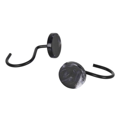 SPA- Ensemble de 12 crochets pour rideaux de douche PK