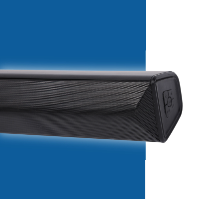 Wattson - Barre de son Bt 5.0 2.0ch Avec indicateur LED  90*7.2*7.2cm Noir