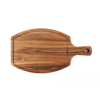 Planche à découper carrée en bois d'acacia