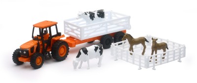 Kubota - Tracteur de ferme avec animaux