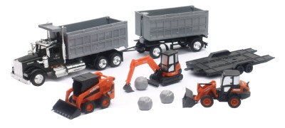 Kubota - Kubota - Véhicules de construction avec ens. de camions à benne basculante
